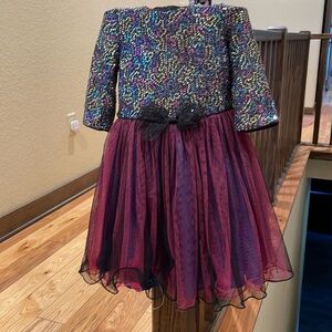 Girls sequence dress.